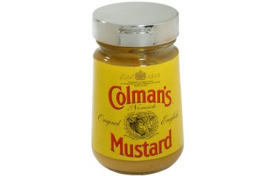 Hallmarked Silver Colmans Mustard Lid 100 gramme