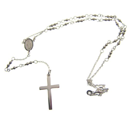 Silver rosary beads on sale argos